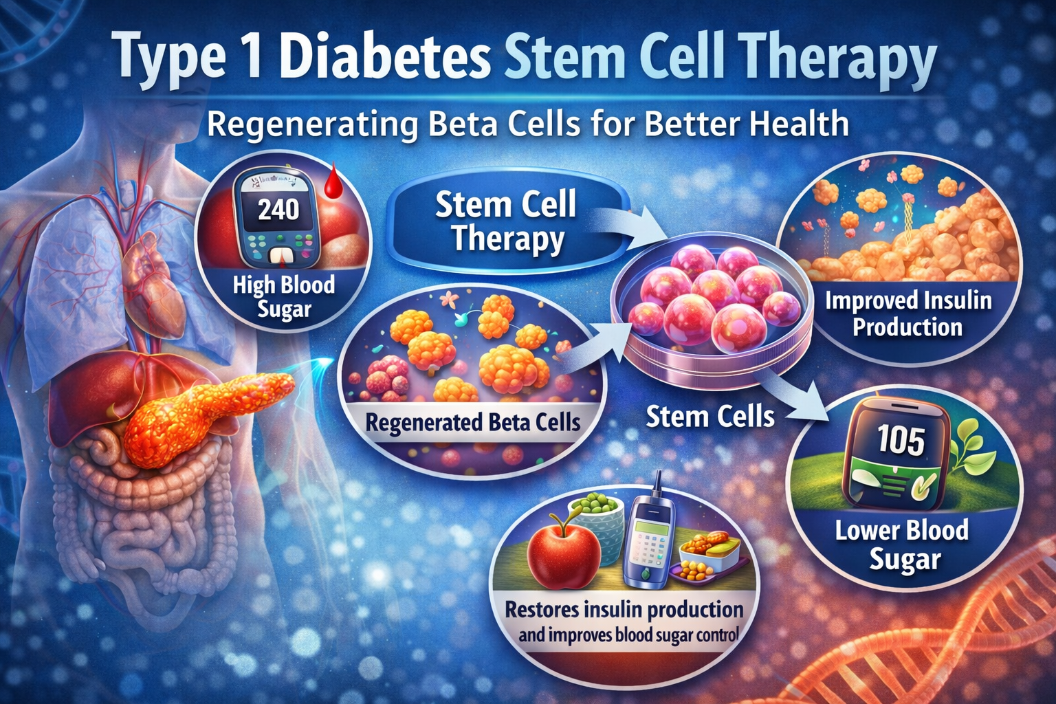 Type 1 Diabetes Stem Cell Therapy
